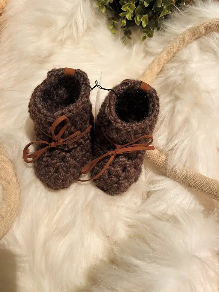 Hart Strings || Crochet Booties