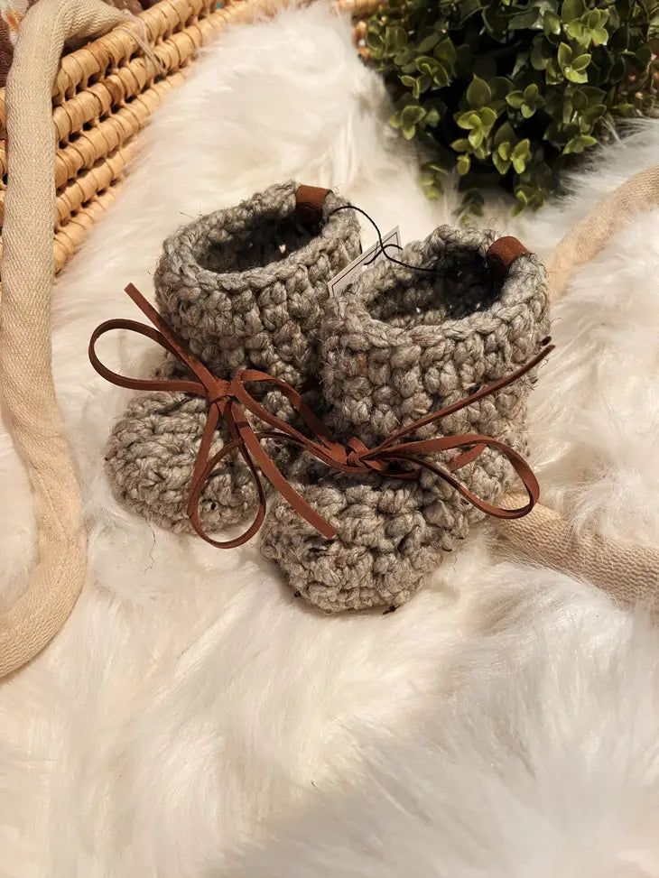 Hart Strings || Crochet Booties