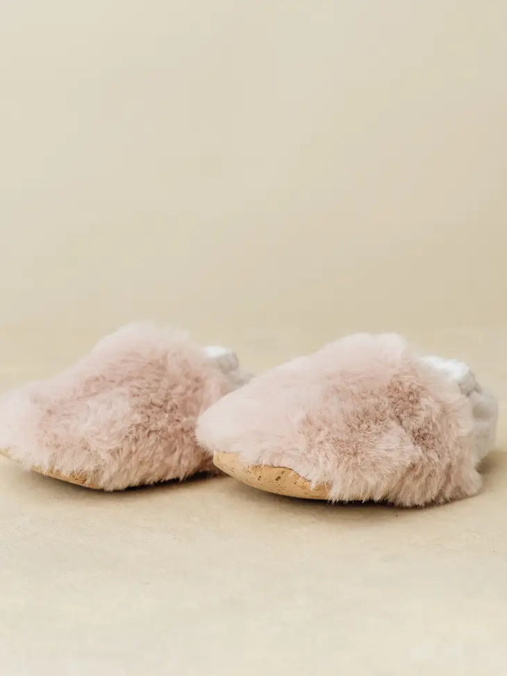 SoftSoul Footwear INC || Bunny Faux Fur Feet - Light Pink