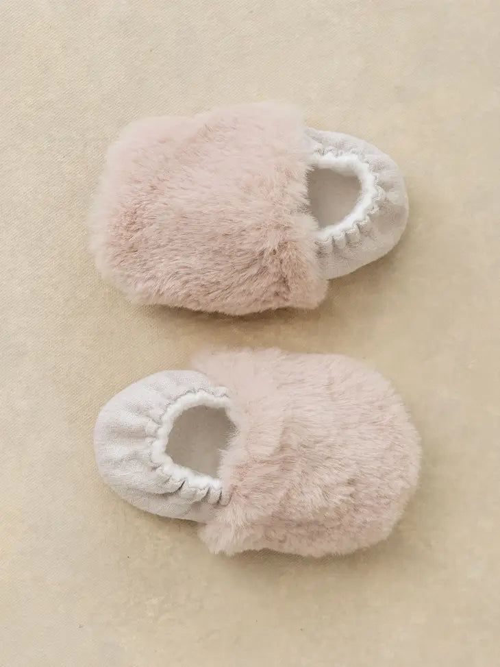 SoftSoul Footwear INC || Bunny Faux Fur Feet - Light Pink