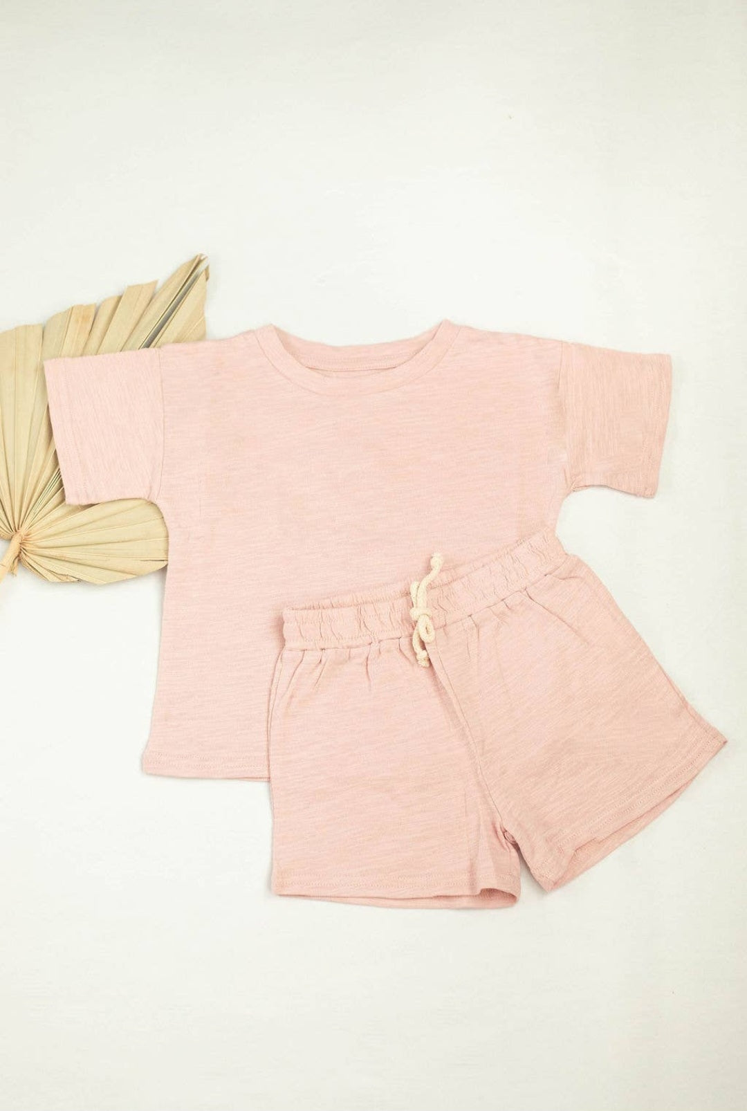 Little Organic Co. || Short Sleeve Baby Lounge Set