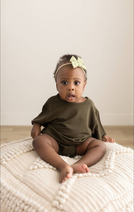 Little Organic Co. || Bamboo Bubble Romper