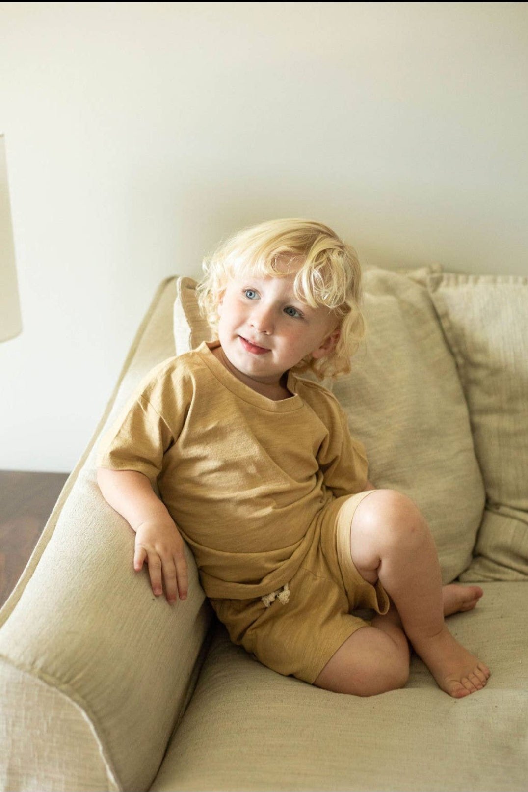 Little Organic Co. || Short Sleeve Baby Lounge Set